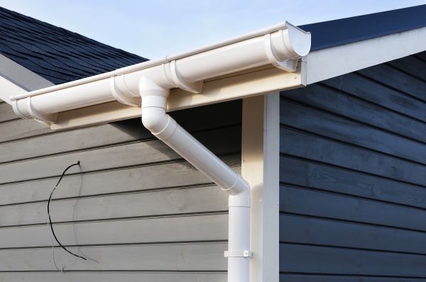 PVC Rain Gutter Installation in Titusville