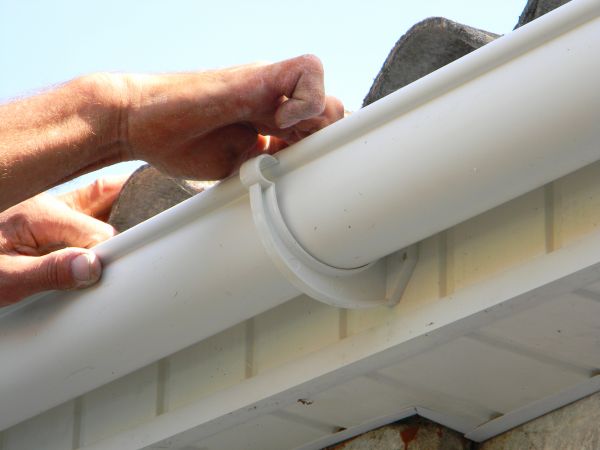 Plastic Gutter Repair in Titusville