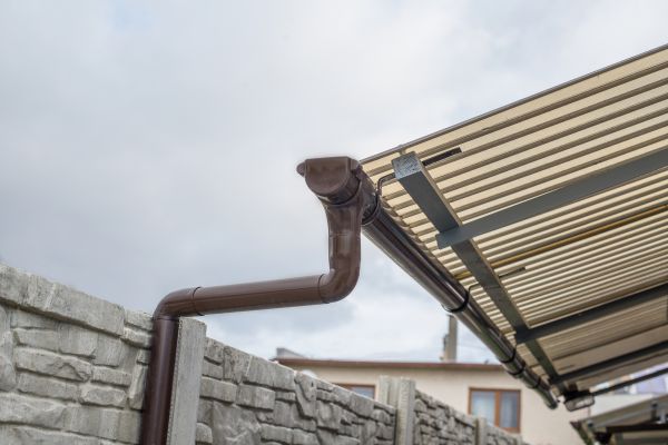 Plastic Downspout Installation in Titusville