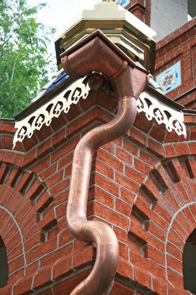 Church Downspout Installation in Titusville