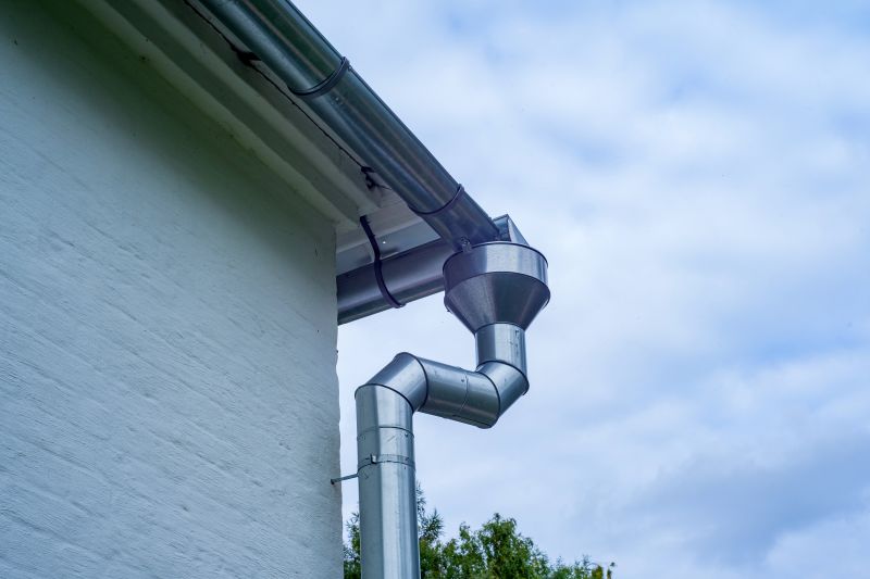 Church Downspout Installation