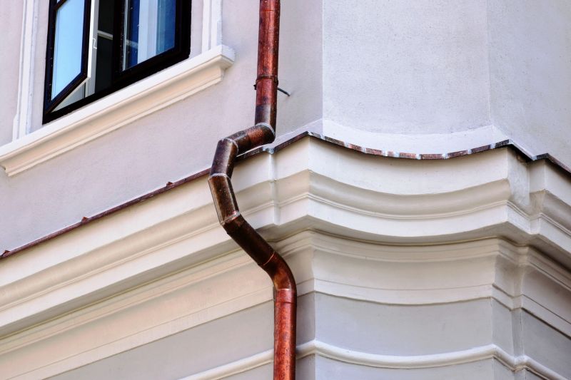 Copper Downspout Replacement
